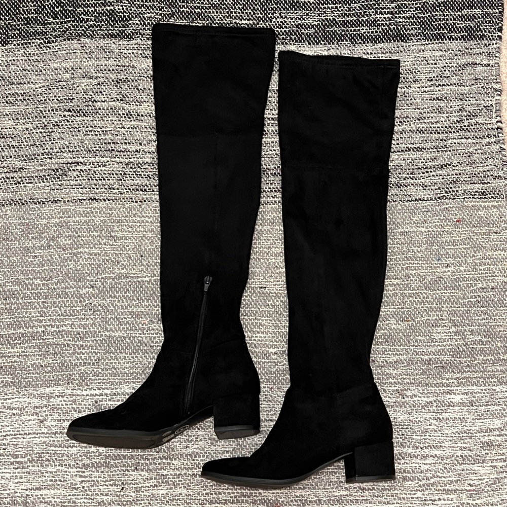CL BY Chinese laundry: OVER THE KNEE FAUX SUEDE BOOT
